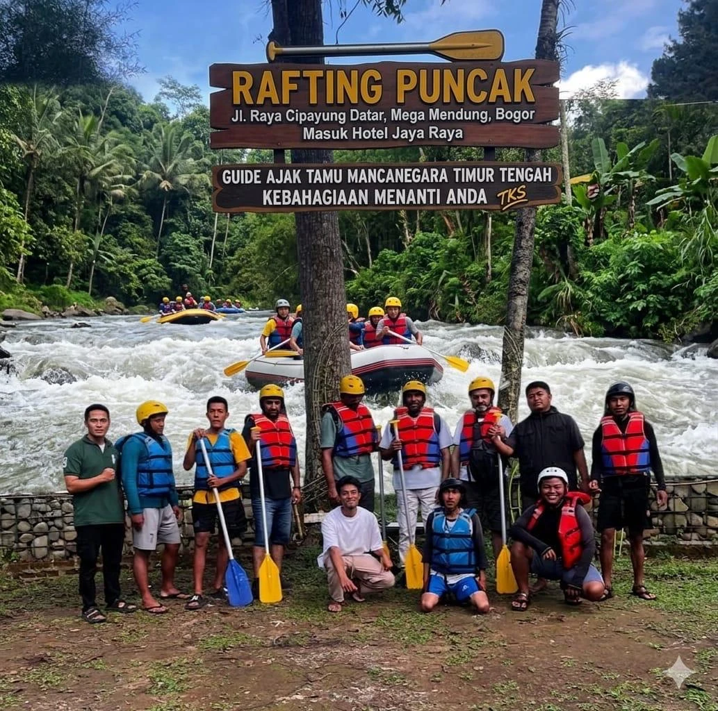 Rafting di Megamendung Boiler Group